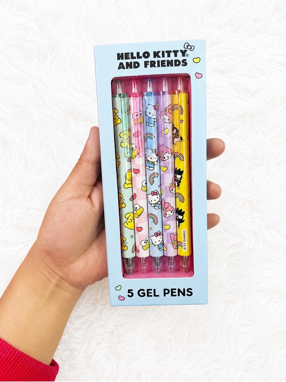 Hello Kitty & Friends 5 Gel Pen Set